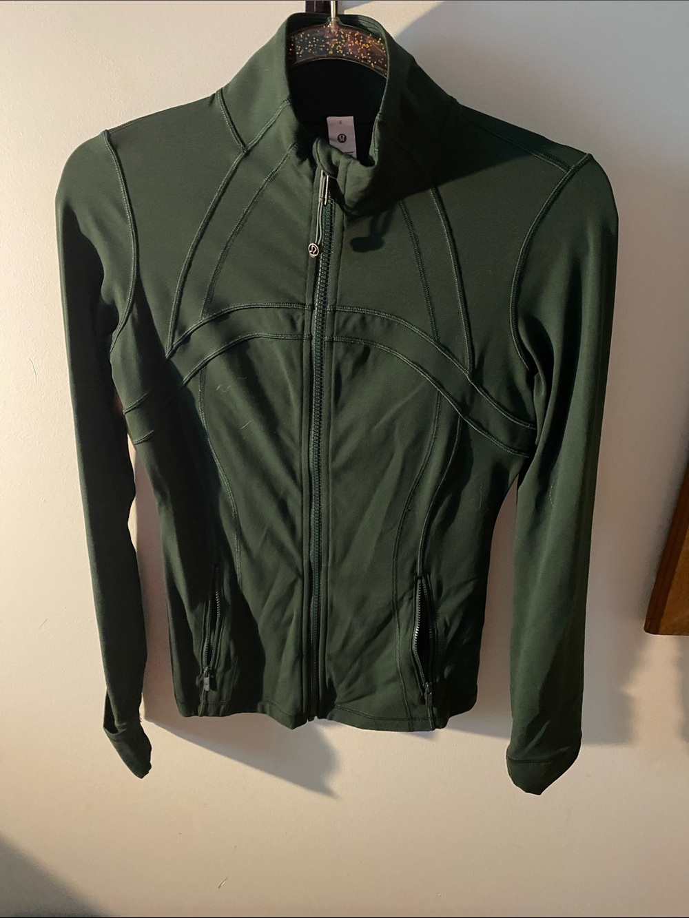 lululemon athletica Forest Green Full-Zip define Jacket